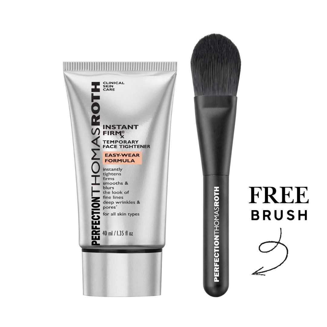 Instant Firming Face Tightener applied to skin
